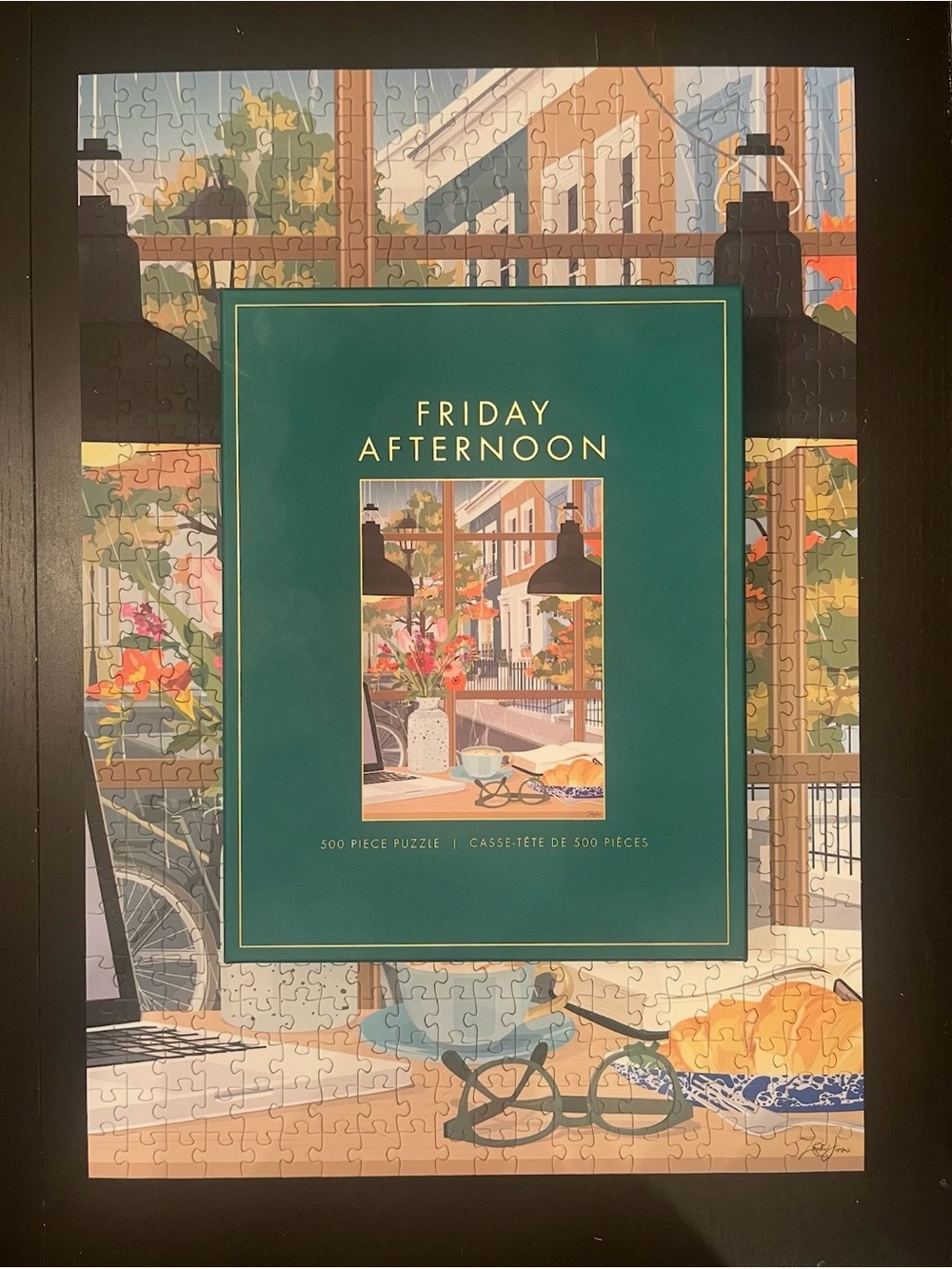 Indigo Friday Afternoon 500-Piece Puzzle